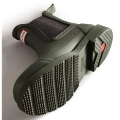 Hunter Women's Commando Chelsea Boots In Dark Olive -Fashion Shoes 1057 4 1100x