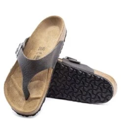 Birkenstock Men's Como Nubuck Leather In Camberra Iron -Fashion Shoes 1 0 1016828 4 1100x