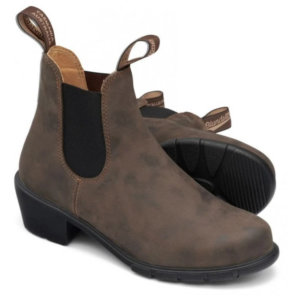Blundstone Women's Series Heel 1677 In Rustic Brown 5 Blundstone Women's Series Heel 1677 In Rustic Brown - Image 3