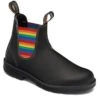 Blundstone Women's Original 2105 In Black With Rainbow Elastic And Contrast Stitching -Fashion Shoes 2105 2 1 1100x