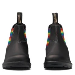 Blundstone Women's Original 2105 In Black With Rainbow Elastic And Contrast Stitching -Fashion Shoes 2105 4 1 1100x