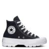 Converse Women's Chuck Taylor All Star Lugged Hi Top In Black/White/Black -Fashion Shoes 5 6 565901c 1100x