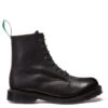 Solovair 8 Eye Derby Boot In Black Grain 2 Solovair 8 Eye Derby Boot In Black Grain -Fashion Shoes SV 551 BK SG 117 1 1100x