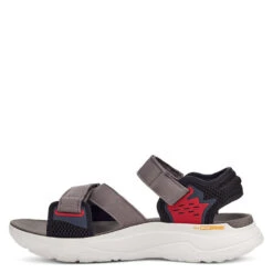 Teva Men's Zymic In Grey/Red -Fashion Shoes TE 1124049 GRYR 90 3 1100x