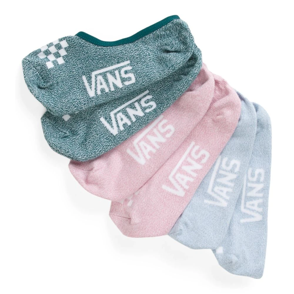 Vans Classic Marled Canoodle Super No Show Sock In Ashley Blue (Medium) 3 Vans Classic Marled Canoodle Super No Show Sock In Ashley Blue (Medium)