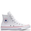 Converse Chuck Taylor All Star Leather High Top In Optic White -Fashion Shoes c o converse chuck taylor all star leather high top black 132169c 1 1 1100x