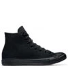 Converse Chuck Taylor All Star Mono Canvas High Top In Black Monochrome -Fashion Shoes c o converse chuck taylor all star monochrome high top black m3310 3 1100x