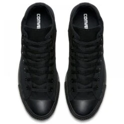 Converse Chuck Taylor All Star Mono Canvas High Top In Black Monochrome 10 Converse Chuck Taylor All Star Mono Canvas High Top In Black Monochrome -Fashion Shoes c o converse chuck taylor all star monochrome high top black m3310 4 1100x