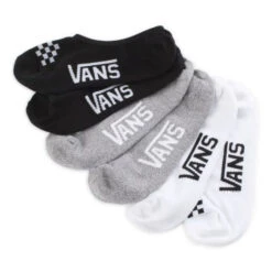 Vans Women's Assorted Canoodle Super No Show Sock In Multi (Medium)