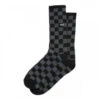 Vans Checkerboard Crew Sock In Black/Charcoal (Large) -Fashion Shoes checkercrew blackcharcoal 1 1100x