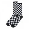 Vans Checkerboard Crew Sock In Black/White (Medium) -Fashion Shoes checkercrew whiteblack 1 1100x