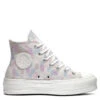 Converse Women's Chuck Taylor All Star Lift Platform Hi Inked In Egret/Gravel/Lt Arctic Pink