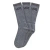 Vans Classic Crew Sock In Heather Grey (Large) -Fashion Shoes crew grey1 1100x