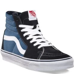 Vans SK8-Hi In Navy/White -Fashion Shoes d d 2 1 1100x