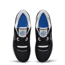Reebok Women's Classic Nylon In Black/White 8 Reebok Women's Classic Nylon In Black/White -Fashion Shoes fv4506 2 footwear photography top portrait view white 1100x