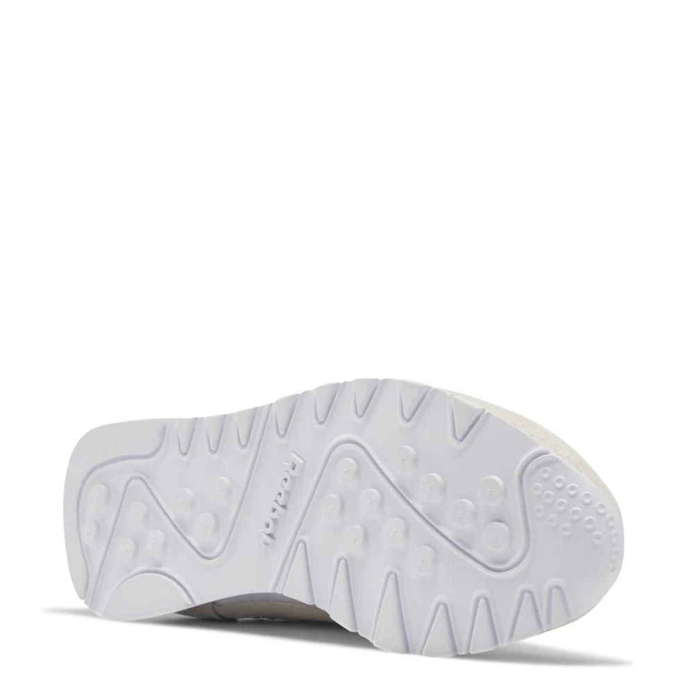 Reebok Women's Classic Nylon In White/Light Grey 7 Reebok Women's Classic Nylon In White/Light Grey - Image 5