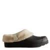 Hunter Women's Play Vegan Shearling Insulated Clogs In Black -Fashion Shoes ht wff1000rsp 1061 1 1100x