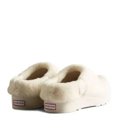 Hunter Women's Play Vegan Shearling Insulated Clogs In White -Fashion Shoes ht wff1000rsp 1062 3 1100x