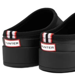 Hunter Women's Play Clogs In Black -Fashion Shoes ht wff1002rma 1052 4 1100x