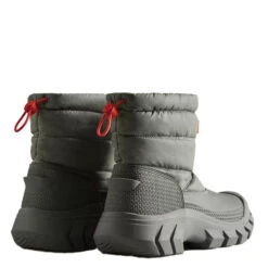 Hunter Women's Intrepid Insulated Short Snow Boots In Urban Grey -Fashion Shoes ht wfs2108wwu 1068 3 1100x