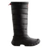 Hunter Women's Intrepid Insulated Tall Snow Boots In Black -Fashion Shoes ht wft2108wwu 1064 1 1100x
