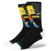 Stance X The Simpsons Troubled Crew In Black -Fashion Shoes in a555d22tro 1 1100x