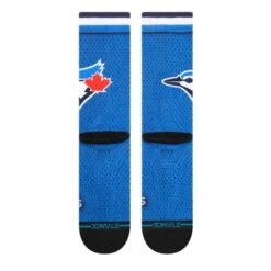 Stance X MLB Battling Practice Crew In Blue -Fashion Shoes in a558a23bpt blu 3 1100x