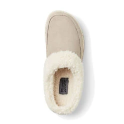 Cougar Women's Liliana Suede Mule In Mushroom -Fashion Shoes liliana silky sude faux curly sherling mushroom 4 w 1100x