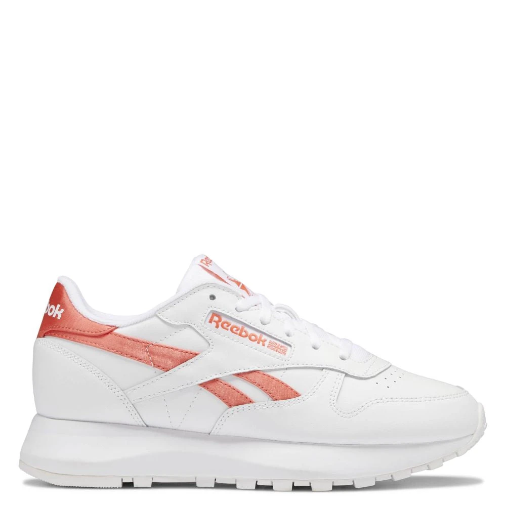 Reebok Women's Classic Leather Sp In Ftwwht/Ftwwht/Smorfl 3 Reebok Women's Classic Leather Sp In Ftwwht/Ftwwht/Smorfl