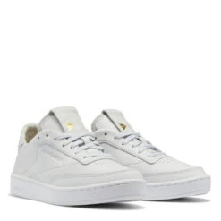Reebok Women's Club C Clean In Cold Grey/Ftwr White/Quartz Glow -Fashion Shoes rb gx3692 1083 2 1100x