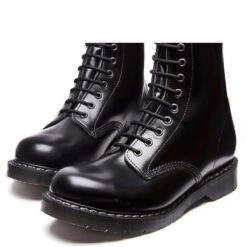 Solovair 8 Eye Derby Boot In Black Hi-Shine 7 Solovair 8 Eye Derby Boot In Black Hi-Shine -Fashion Shoes s8551bkg 103 3 1100x