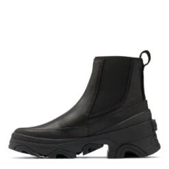 Sorel Women's Brex Chelsea Bootie In Black/Black 8 Sorel Women's Brex Chelsea Bootie In Black/Black -Fashion Shoes so 1951221010 2036 3 1100x