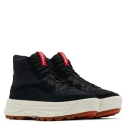 Sorel Women's ONA 530 Mid Sneaker In Black/Jet 7 Sorel Women's ONA 530 Mid Sneaker In Black/Jet -Fashion Shoes so 2009001010 2095 2 1100x