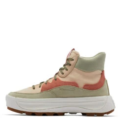 Sorel Women's ONA 530 Mid Sneaker In Nova Sand/Paradox Pink -Fashion Shoes so 2009001260 2097 3 1100x