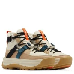 Sorel Women's ONA EQ Mid Sneaker In Ceramic/Chalk -Fashion Shoes so 2019601209 2115 2 1100x