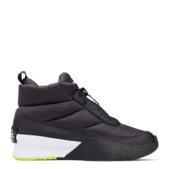 Sorel Women's Out N About III Puffy Zip Boot In Black/White