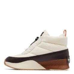 Sorel Women's Out N About III Puffy Zip Boot In Chalk/New Cinder -Fashion Shoes so 2040611191 2123 3 1100x