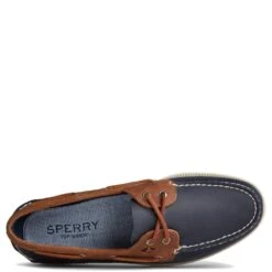 Sperry Men's Authentic Original 2-Eye Wild Horse Boat Shoe In Navy/Sonora -Fashion Shoes sts21718 top 1100x