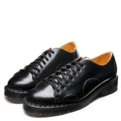 Solovair Monkey Shoe In Black Hi-Shine -Fashion Shoes sv 730 bk 121 3 1100x