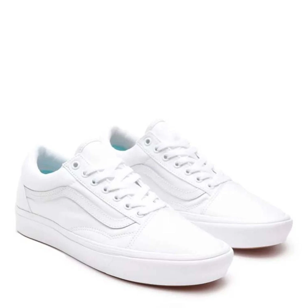 Vans ComfyCush Old Skool In True White 4 Vans ComfyCush Old Skool In True White - Image 2