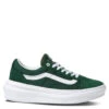 Vans Old Skool Over In Dark Green/White -Fashion Shoes vn 0a7q5edgy 4277 1 1100x